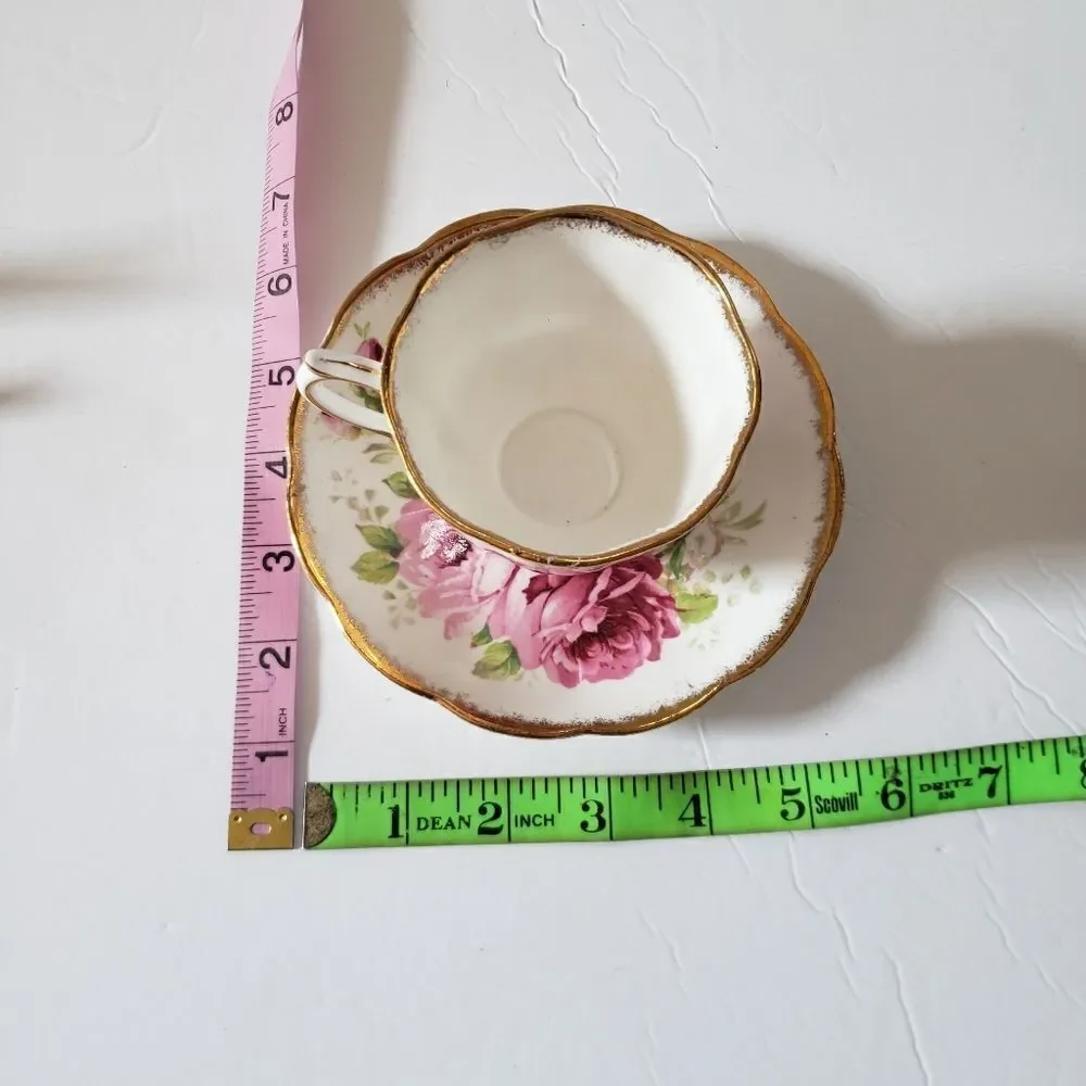Royal Albert American Crown China Cup & Saucer